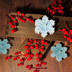 La Bicoque des Cinq, bougie, cristal d'hiver